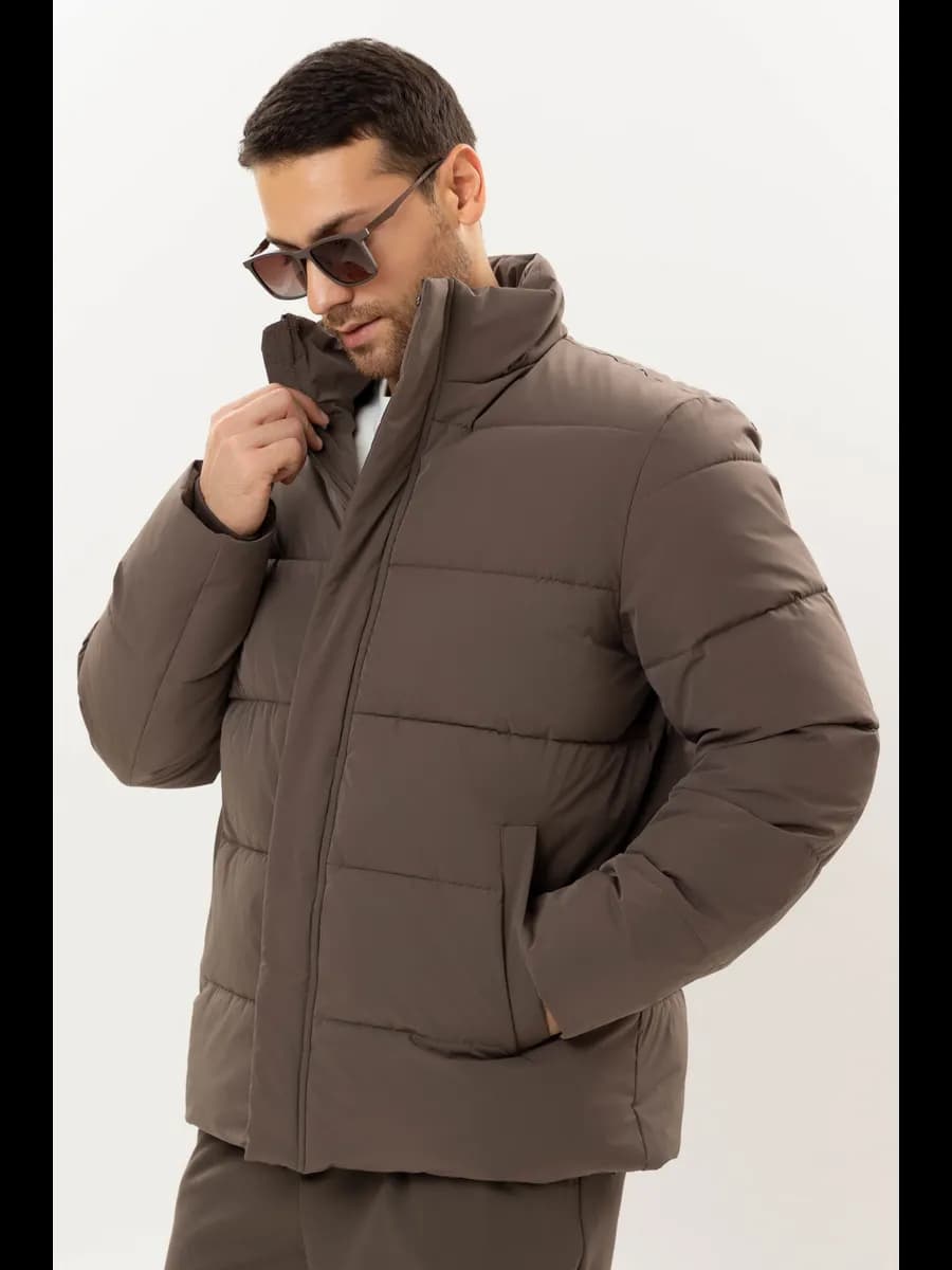 Куртка мужская демисезонная оверсайз водонепроницаемая