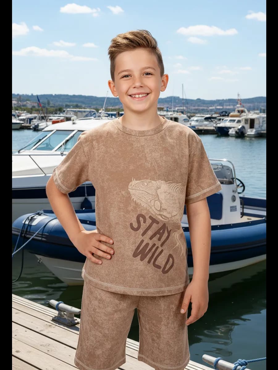 Костюм детский шортами варенка