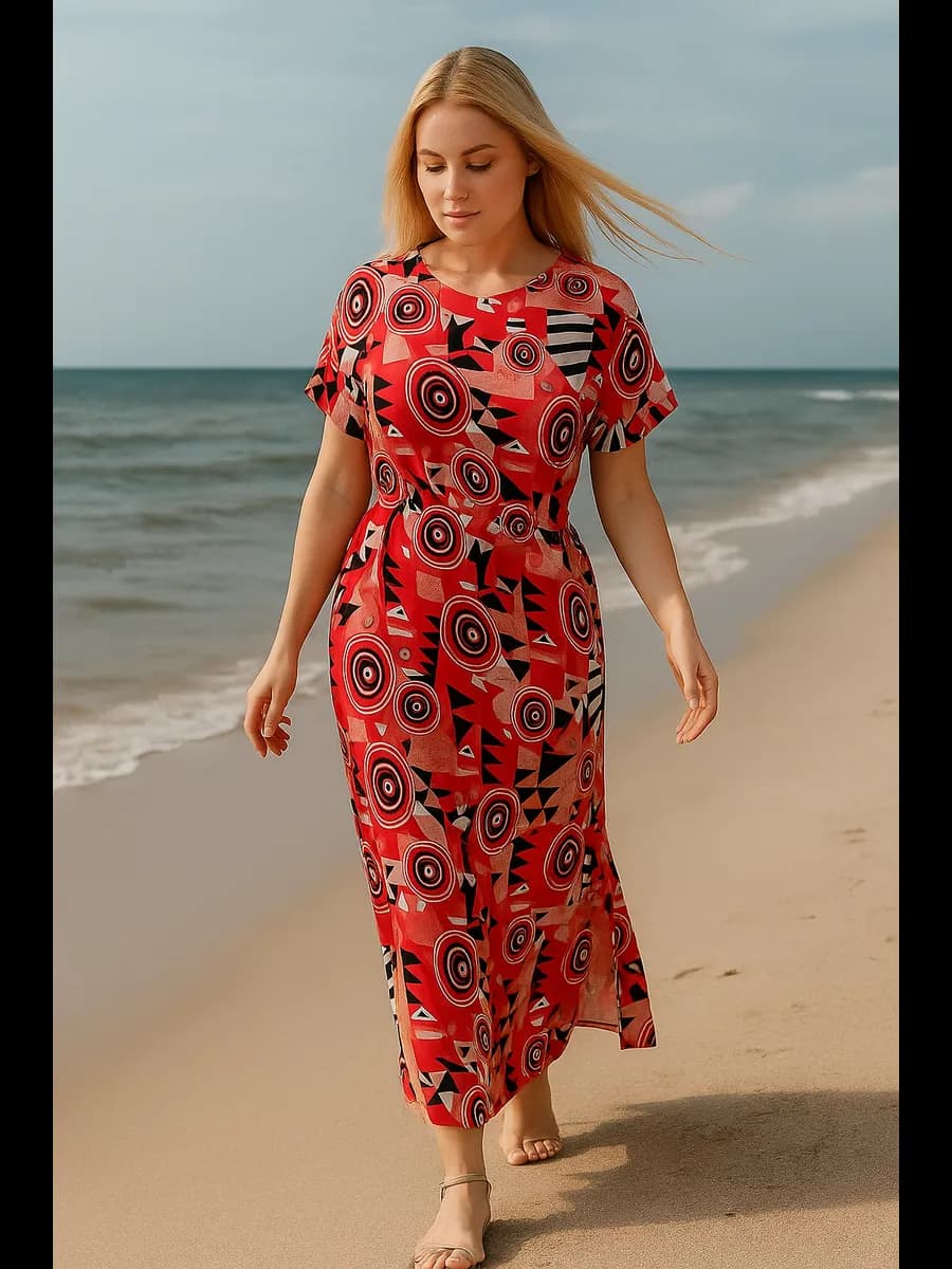 Штапель летний на завязках