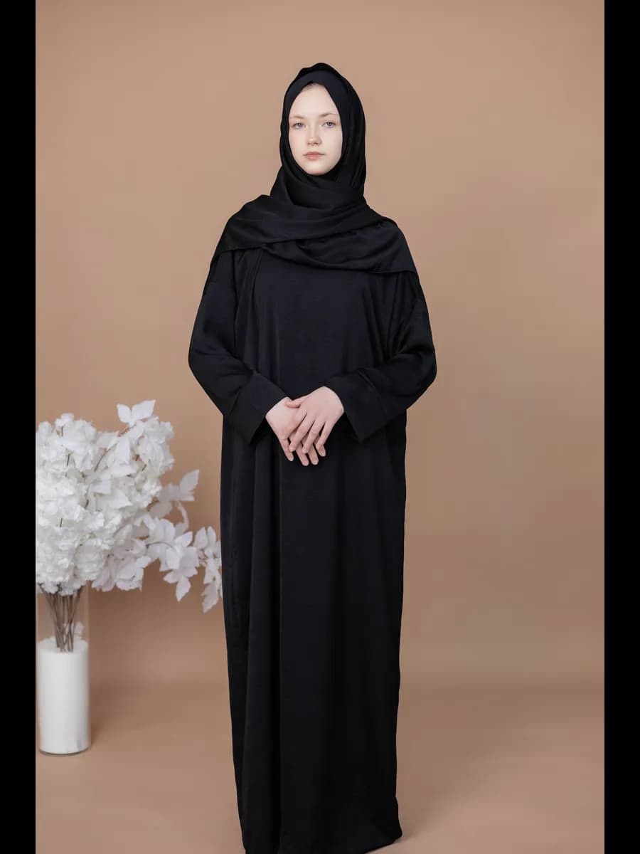 Платье абая мусульманское с платком