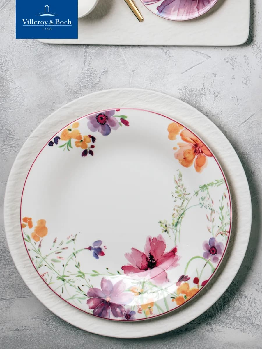 Плоская тарелка обеденная, 27 см, Mariefleur Basic