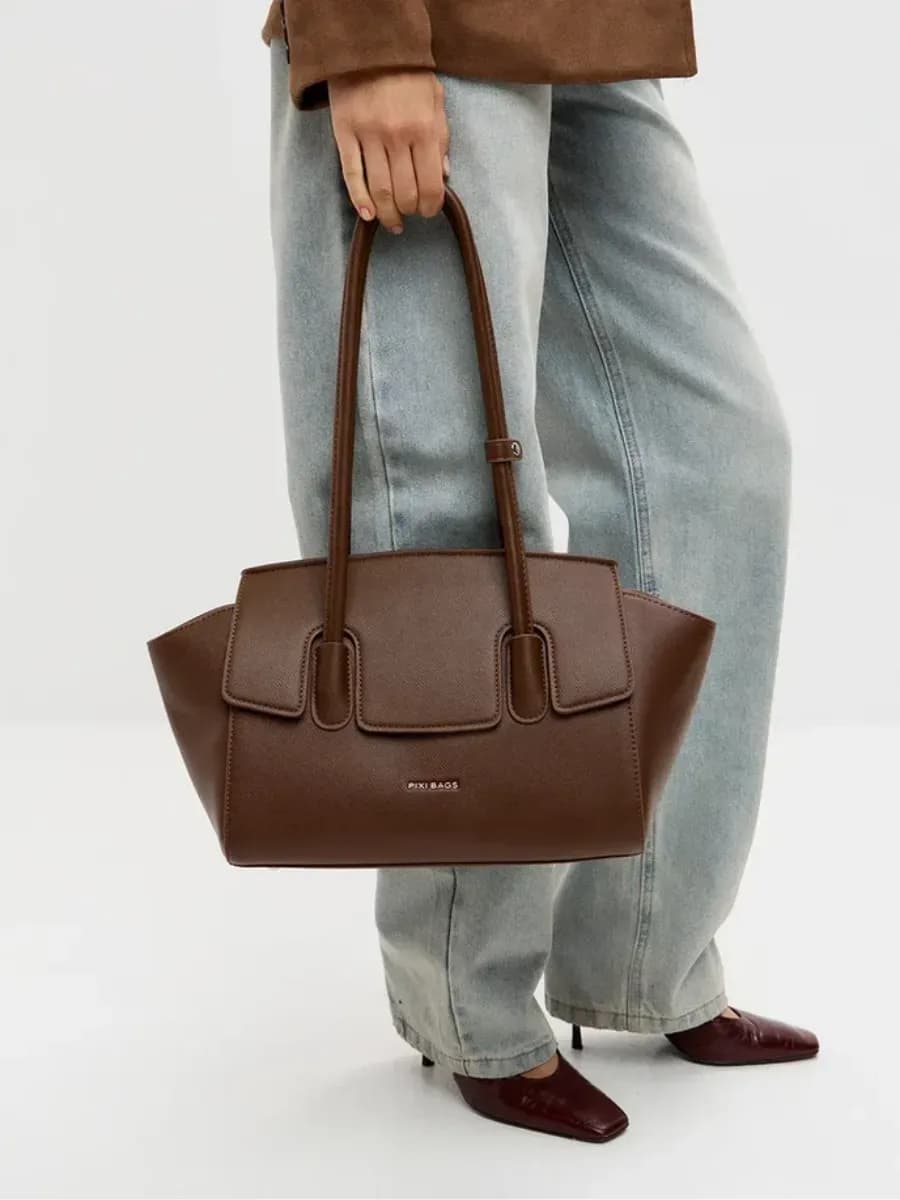 Сумка через плечо большая тоут формат А4