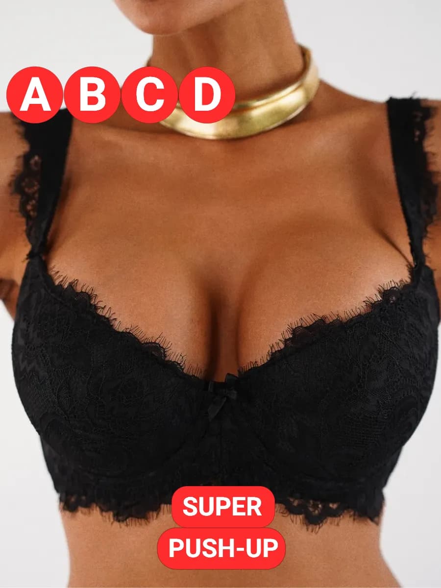 Бюстгальтер кружевной пушап