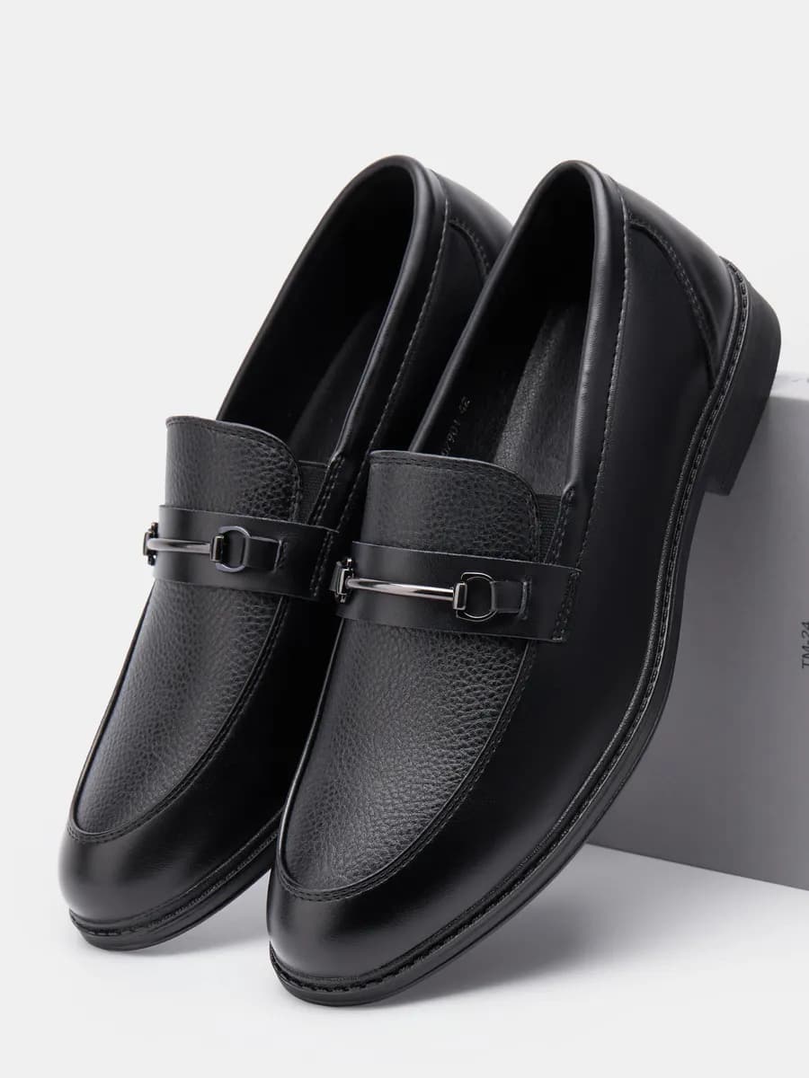 Туфли классические кожаные - фото 1