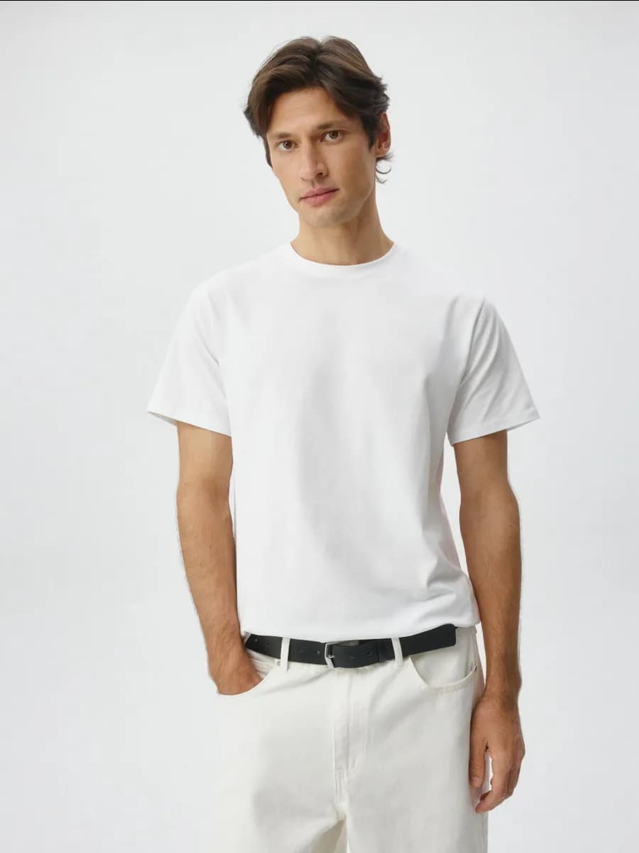 Базовая футболка ADAM SLIM FIT - фото 1