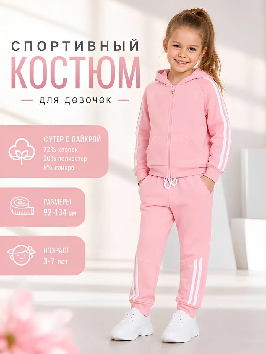 Спортивный костюм детский без начеса