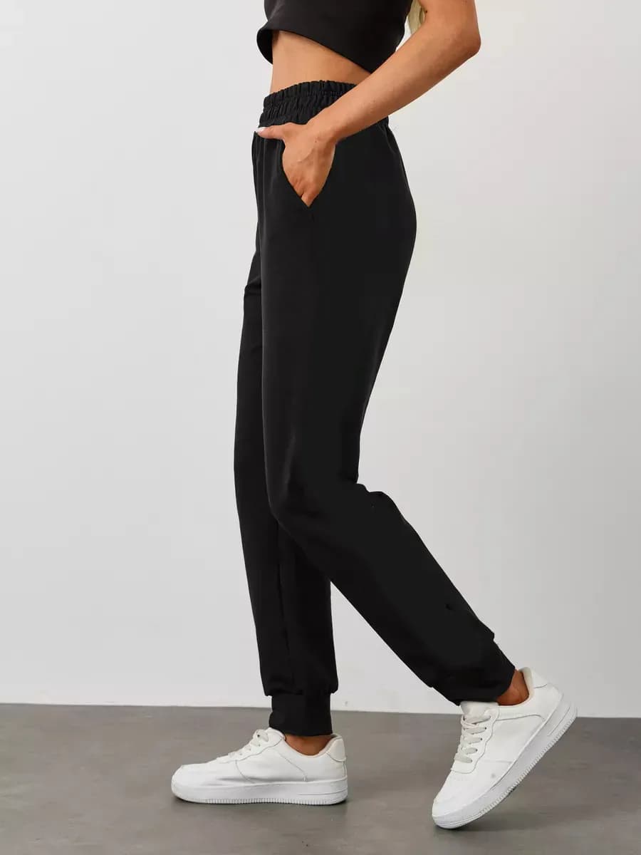 Спортивные штаны джоггеры на резинке