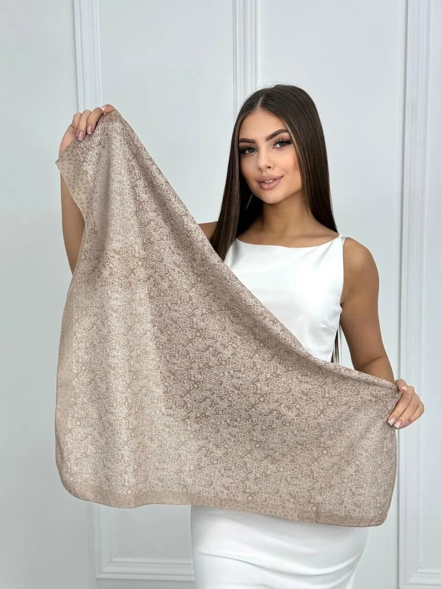 Платок на голову и на шею