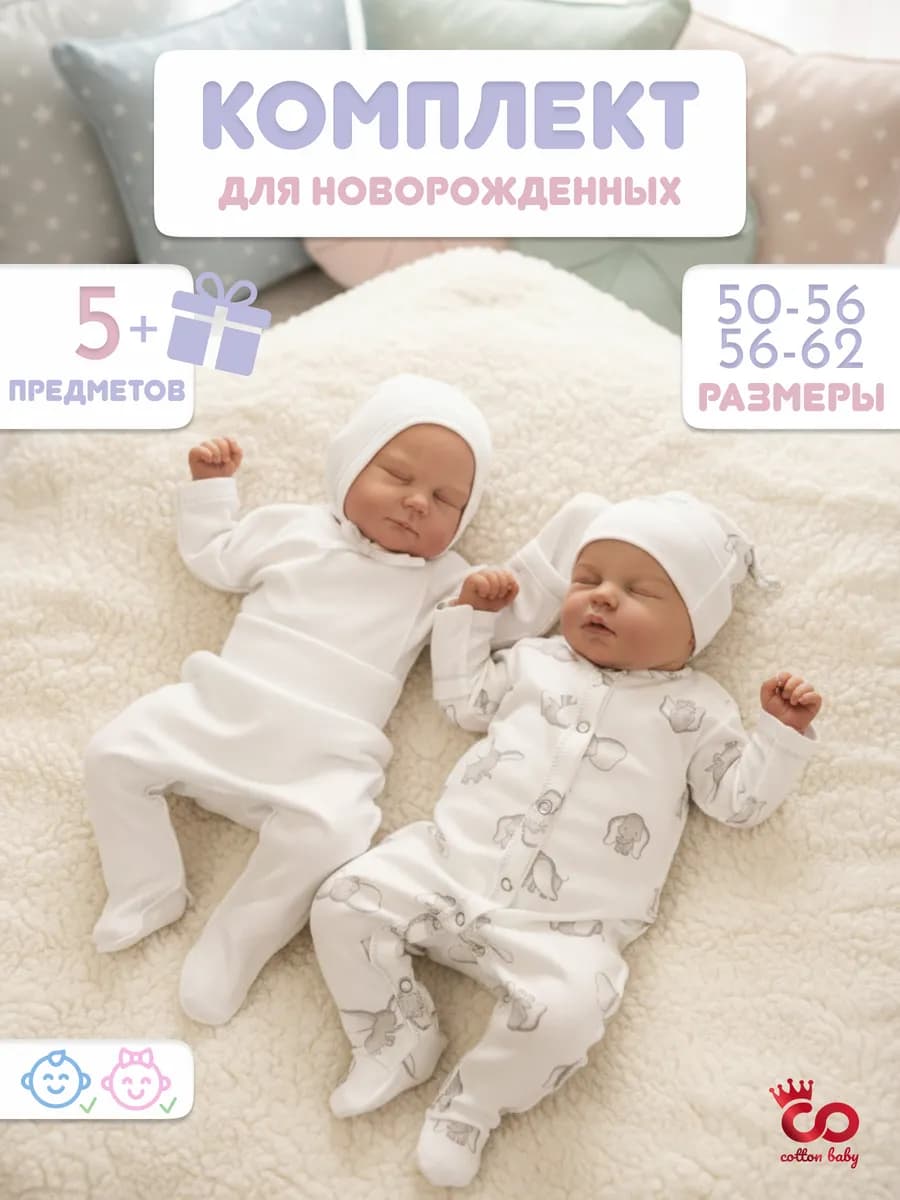Комплект для новорожденного на выписку