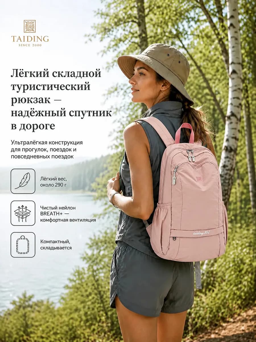 Рюкзак складной, трансформер, легкий и очень крепкий