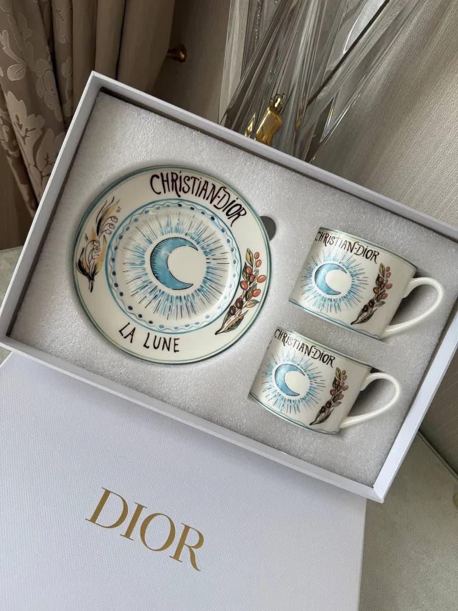 Чайный набор 2 персоны Christian Dior 250 мл, La Lune