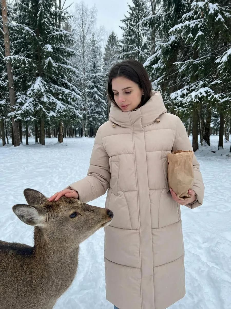 Пуховик зимний длинный до -30 куртка