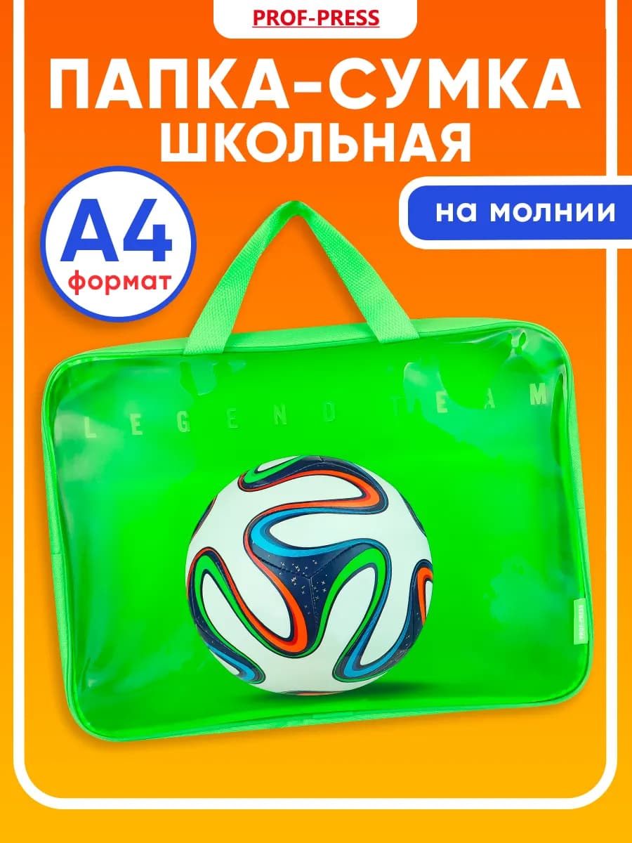 Папка для труда и тетрадей А4 с ручками