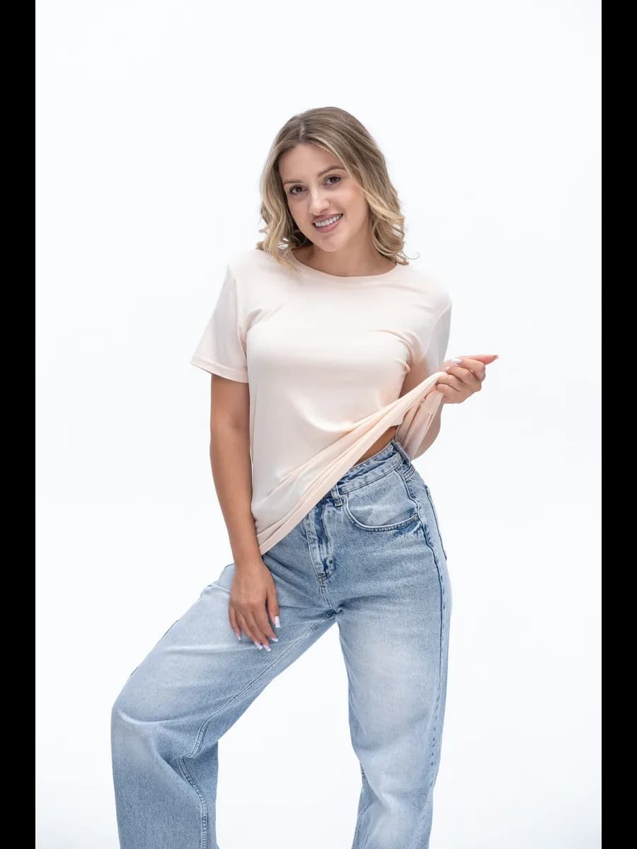 Футболка женская хлопок домашняя