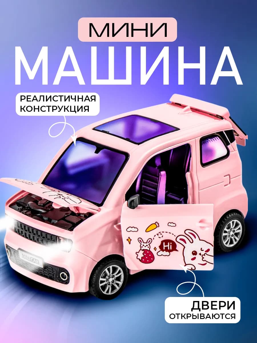 Инерционная машинка детская мини