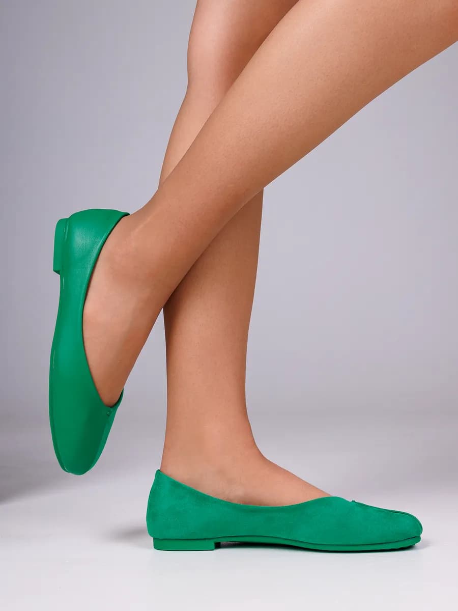 Классические балетки на лето, повседневные