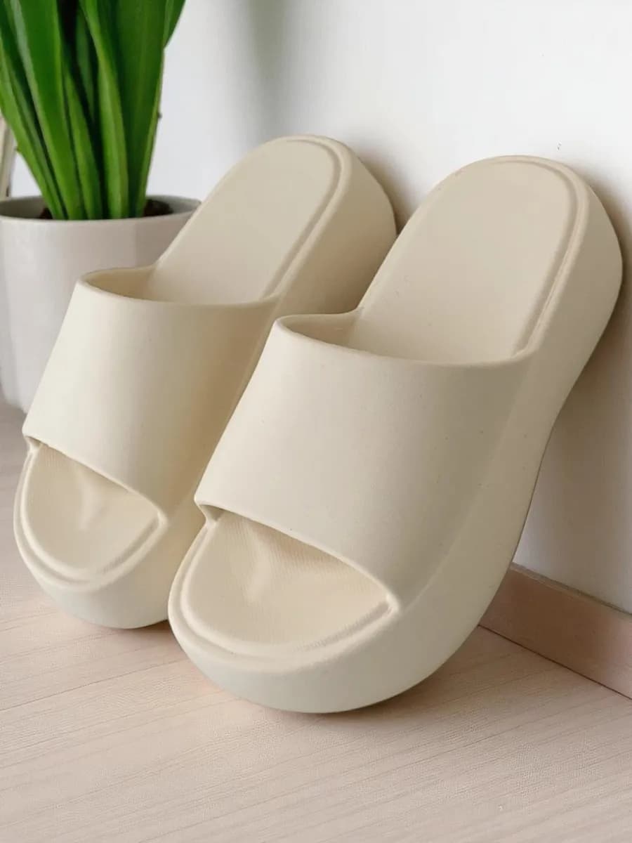 Шлепанцы резиновые ЭВА на платформе