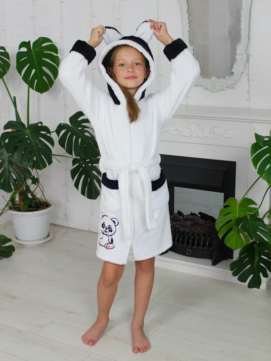 Халат банный махровый для детей