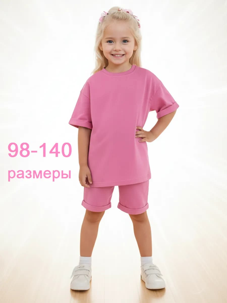 Костюм футболка с шортами детский