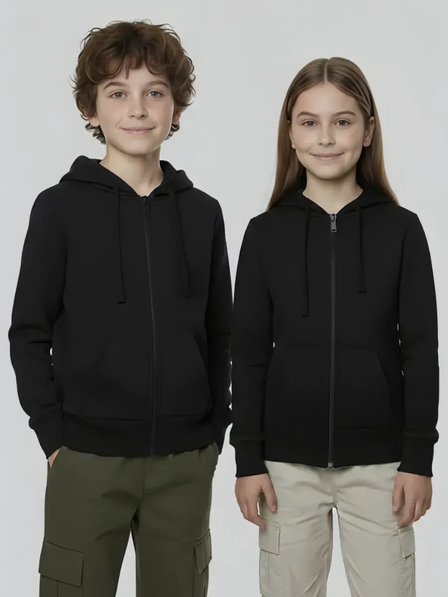 Зип худи без начеса