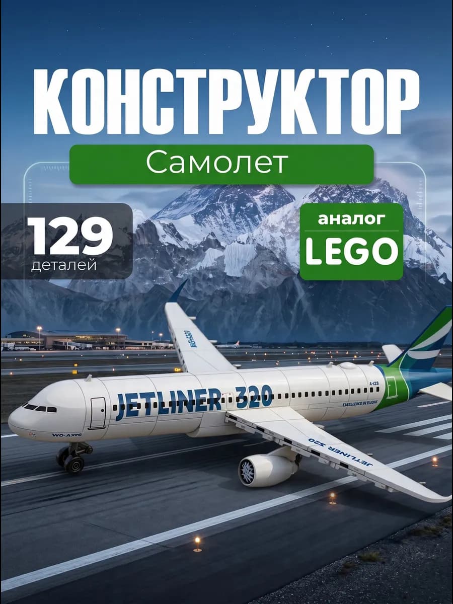 Конструктор 3д самолет