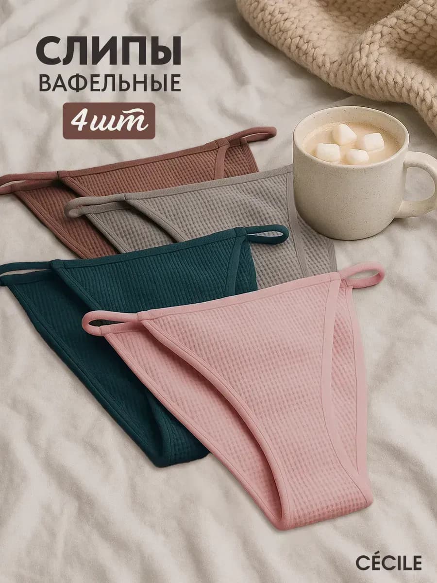 Трусы набор хлопок слипы