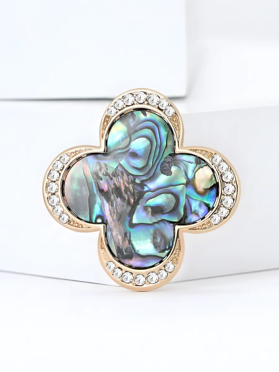 Подарок женщине брошь бижутерия