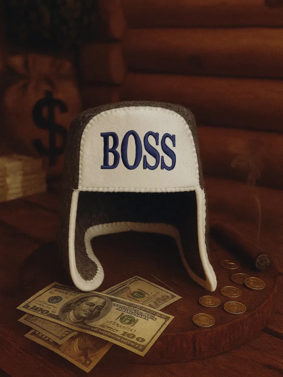 Шапка для Бани Босс