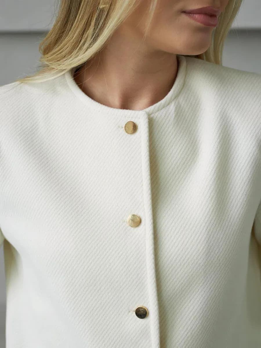 Жакет вечерний укороченный осенний