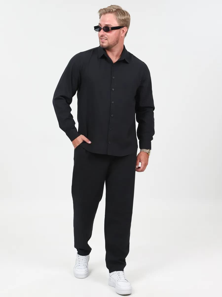 Костюм льняной рубашка брюки