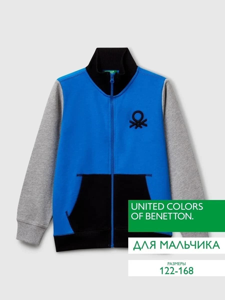 Толстовка на молнии с логотипом