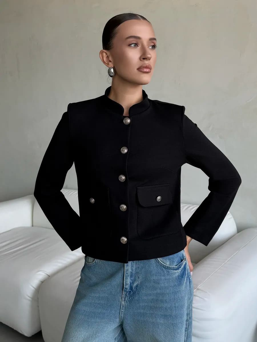 Жакет укороченный