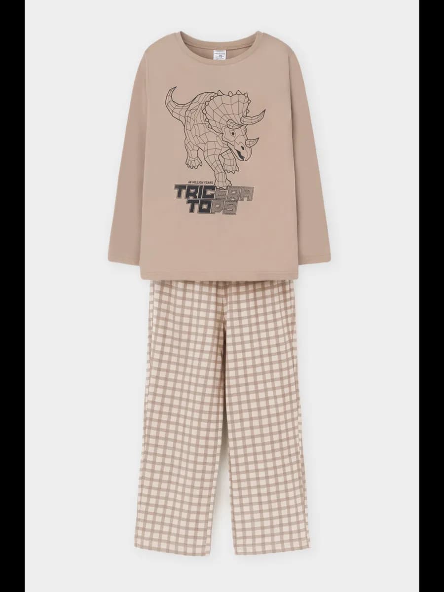 Пижама из натурального хлопка для мальчика - фото 1