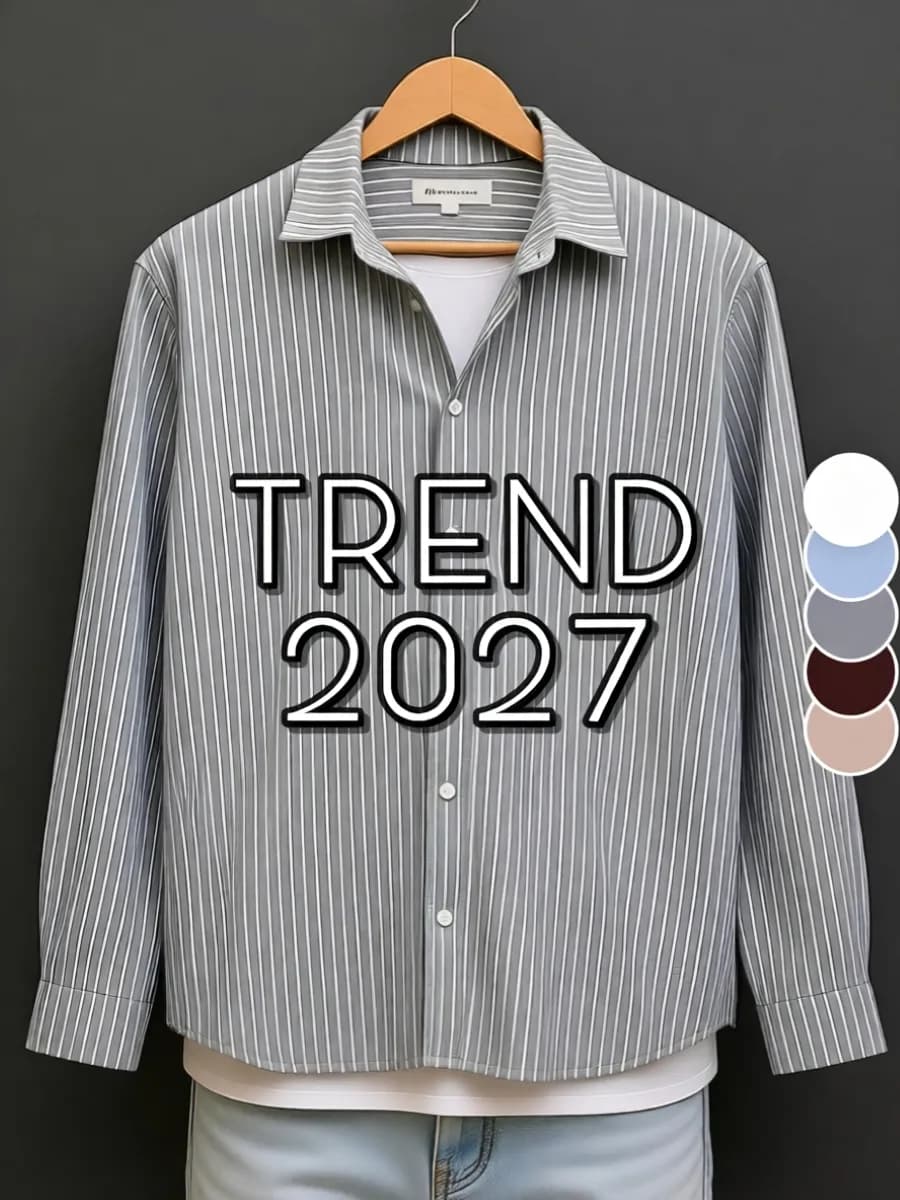 Рубашка в полоску