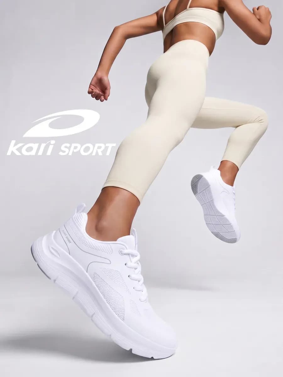 Кроссовки женские для бега спортивные белые летние