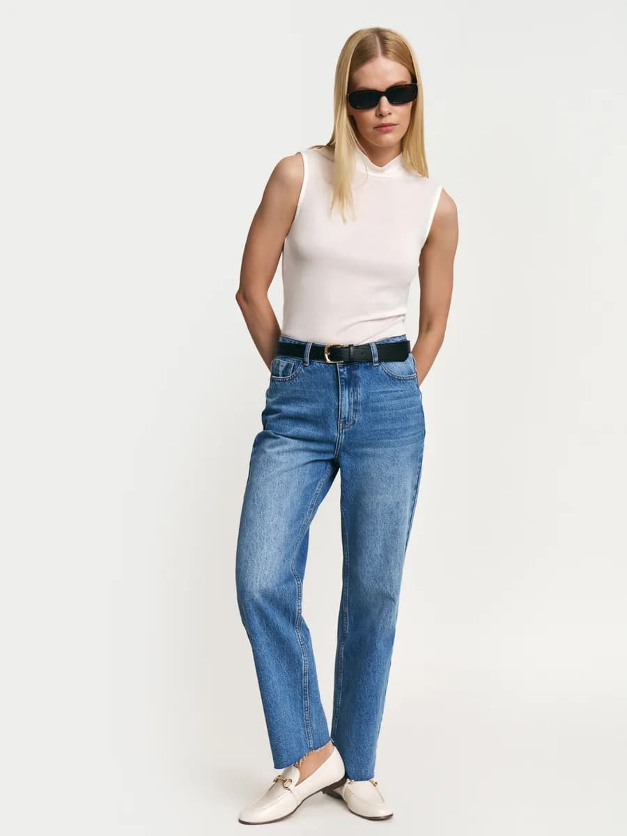 Женский топ-боди без рукавов