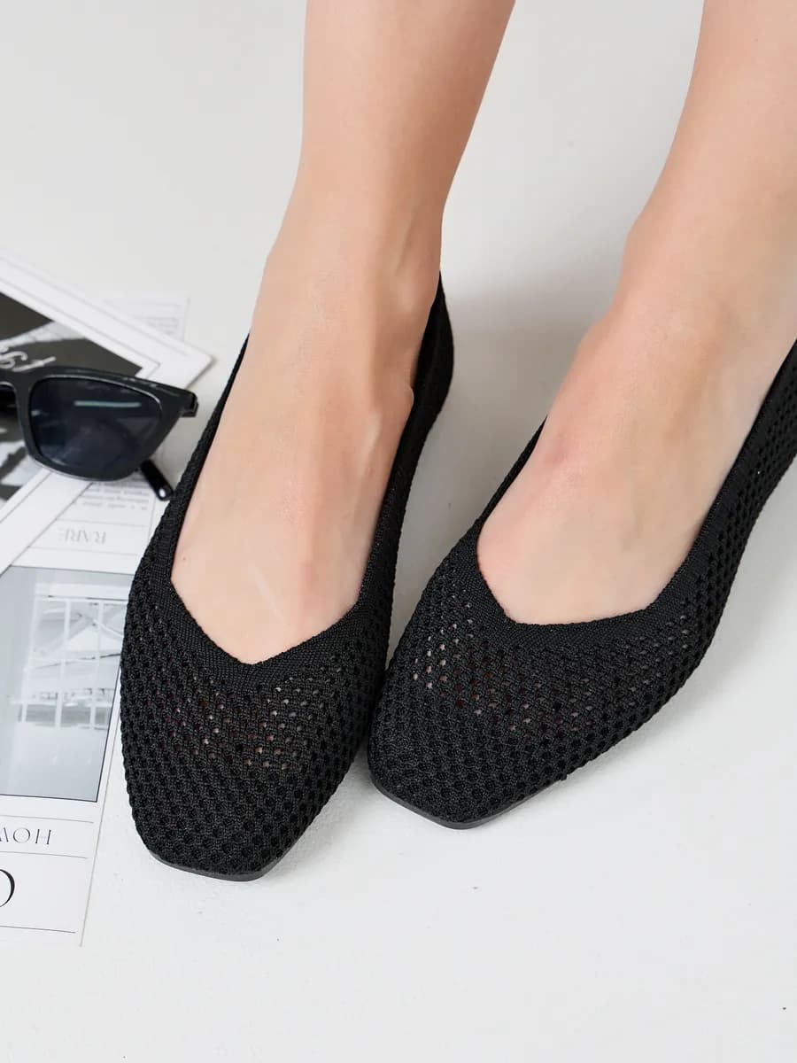 Балетки текстильные летние - фото 1