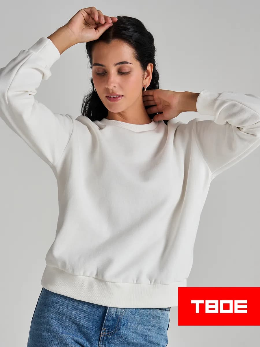 Утепленный свитшот с начесом