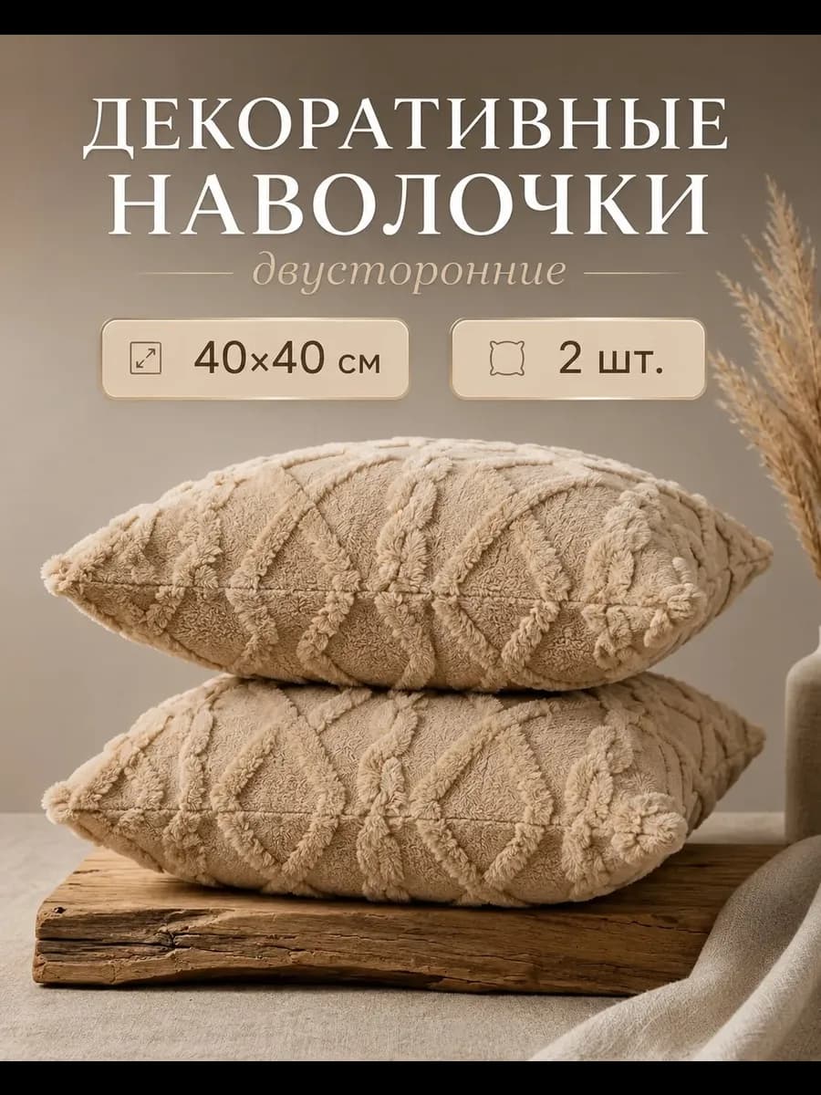 Наволочки декоративные 40х40
