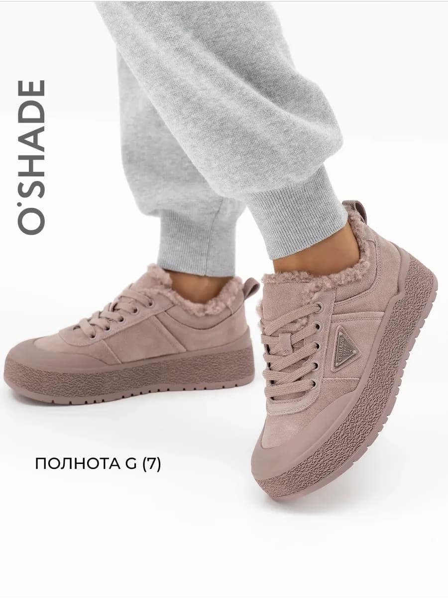 Полуботинки женские зимние с мехом