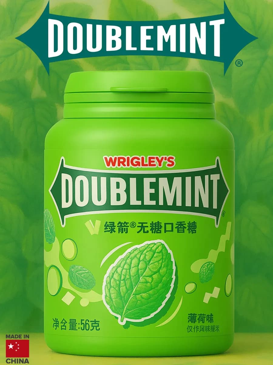 Жевательная резинка Wrigley's, жвачка Вриглейс без сахара