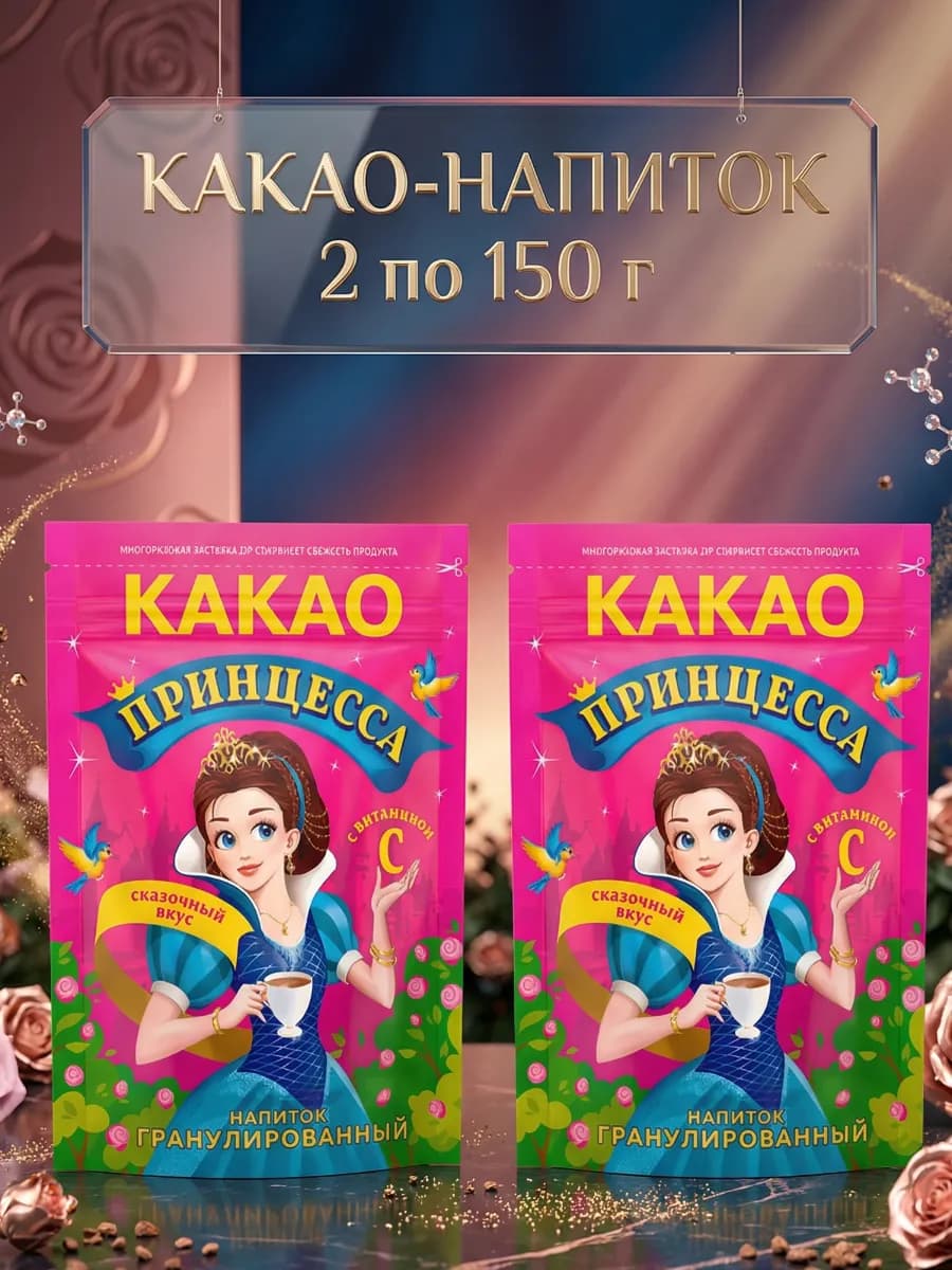 Какао, 2х150гр