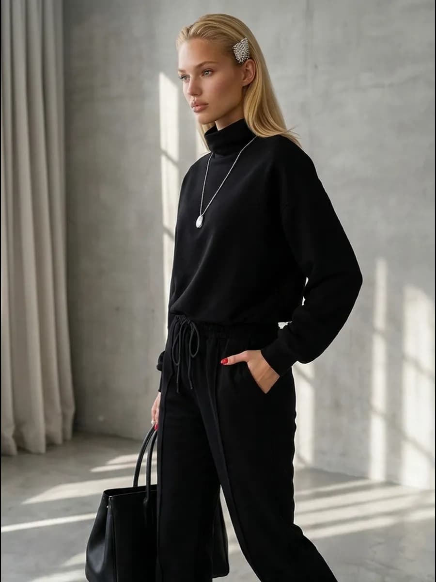 Костюм спортивный двойка без начеса осенний