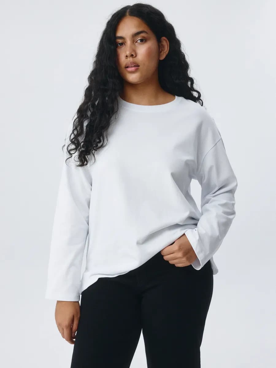 Лонгслив ANNA OVERSIZE FIT