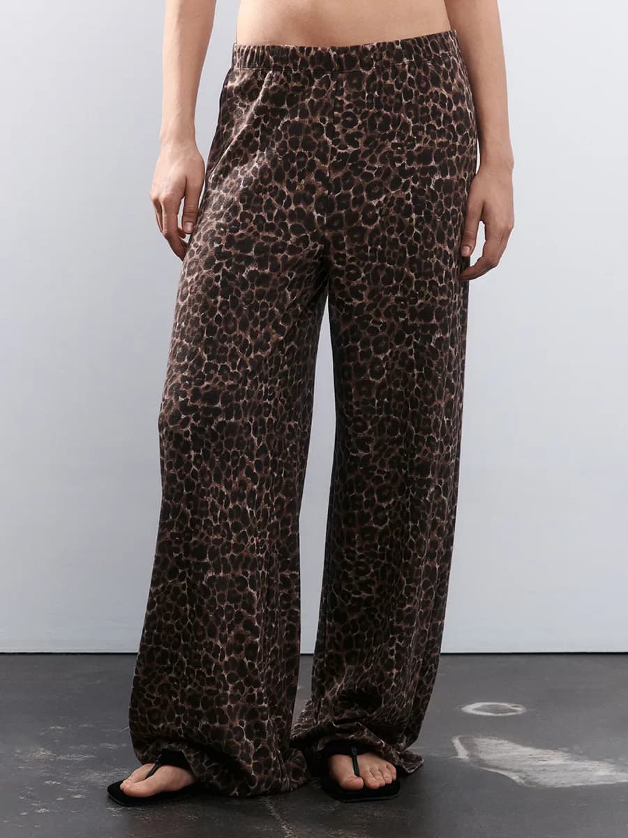 Брюки домашние из трикотажа