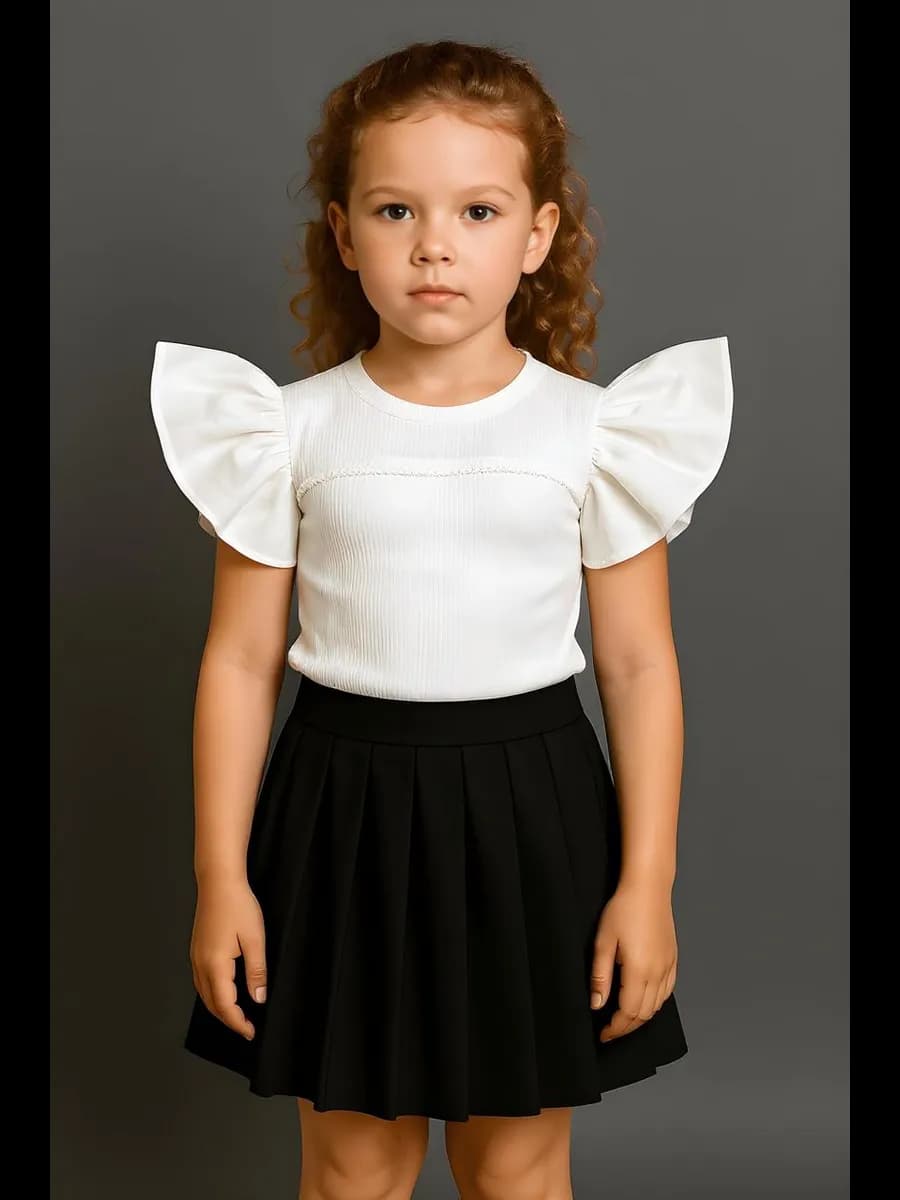 рубашка школьная - фото 1