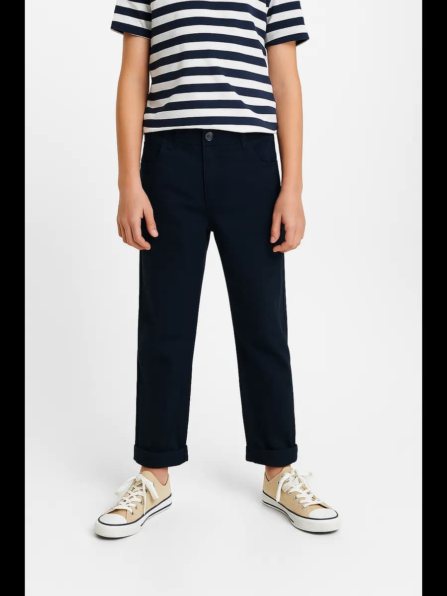 Брюки синие