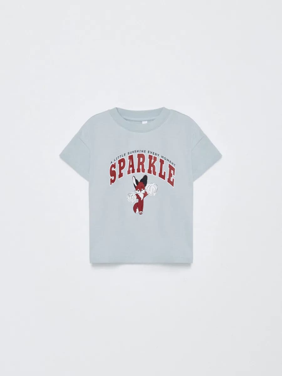 Футболка хлопковая с принтом