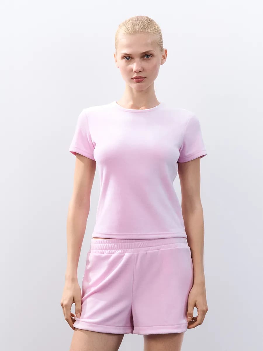 Футболка домашняя из велюра