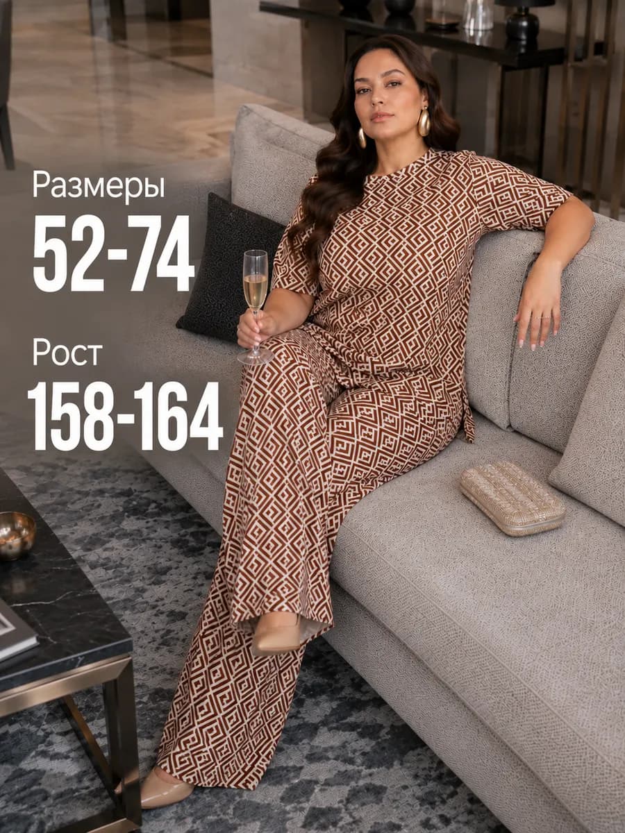 Костюм праздничный больших размеров